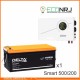 ИБП Powerman Smart 500 INV + Аккумуляторная батарея Delta CGD 12200