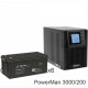 ИБП POWERMAN ONLINE 1000 Plus + Аккумуляторная батарея ВОСТОК PRO СК-12200