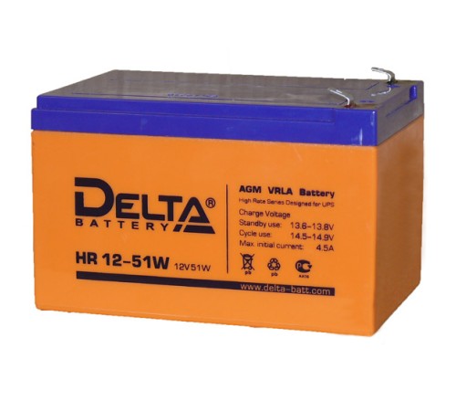 Аккумуляторная батарея Delta HR 12-51 W