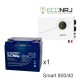 ИБП Powerman Smart 800 INV + Аккумуляторная батарея ETALON BHRL 12-40