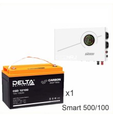 ИБП Powerman Smart 500 INV + Delta CGD 12100