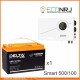 ИБП Powerman Smart 500 INV + Аккумуляторная батарея Delta CGD 12100