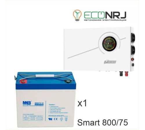 ИБП Powerman Smart 800 INV + Аккумуляторная батарея MNB MNG75-12