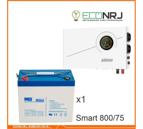 ИБП Powerman Smart 800 INV + Аккумуляторная батарея MNB MNG75-12