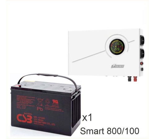 ИБП Powerman Smart 800 INV + Аккумуляторная батарея CSB GPL121000