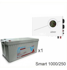 ИБП Powerman Smart 1000 INV + Vektor GL 12-250