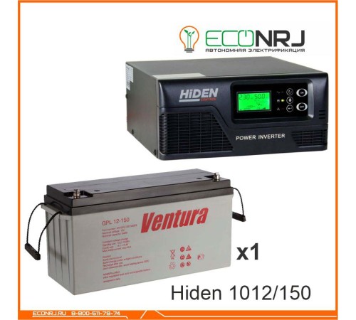 ИБП Hiden Control HPS20-1012 + Аккумуляторная батарея Ventura GPL 12-150