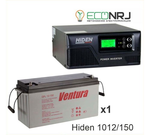 ИБП Hiden Control HPS20-1012 + Аккумуляторная батарея Ventura GPL 12-150