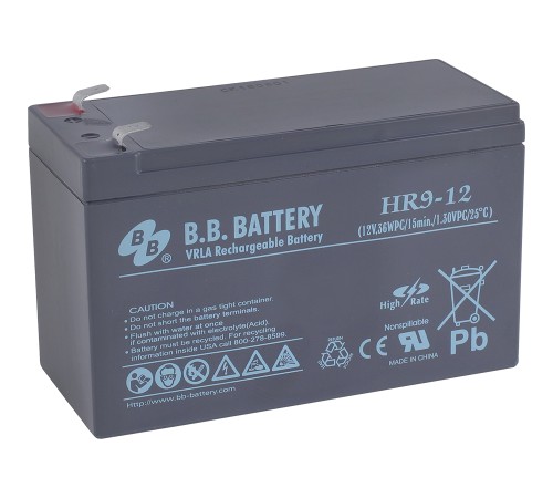 Аккумуляторная батарея B.B.Battery HR 9-12