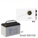 ИБП Powerman Smart 500 INV + Аккумуляторная батарея LEOCH DJM12100