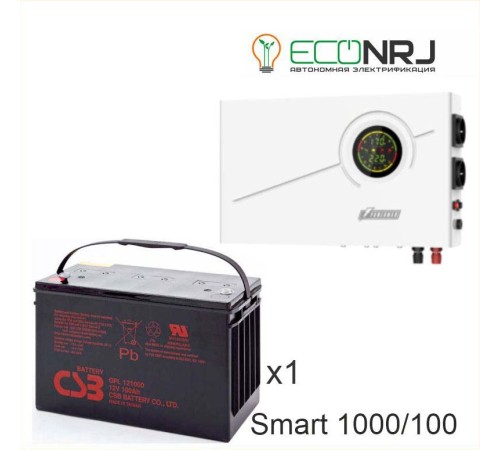 ИБП Powerman Smart 1000 INV + Аккумуляторная батарея CSB GPL121000