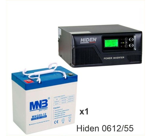 ИБП Hiden Control HPS20-0612 + Аккумуляторная батарея MNB MNG55-12