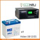 ИБП Hiden Control HPS20-0612 + Аккумуляторная батарея MNB MNG55-12