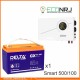 ИБП Powerman Smart 500 INV + Аккумуляторная батарея Delta GX 12-100