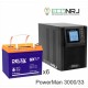 ИБП POWERMAN ONLINE 1000 Plus + Аккумуляторная батарея Delta GX 12-33