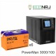 ИБП POWERMAN ONLINE 1000 Plus + Аккумуляторная батарея Delta GEL 12-100