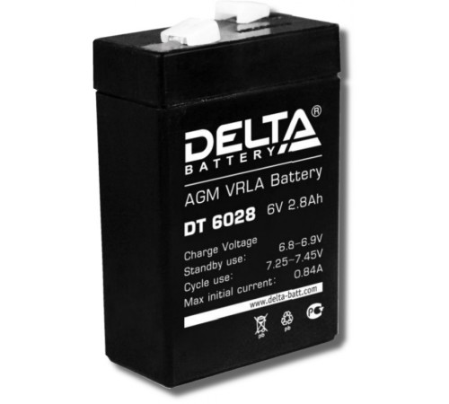 Аккумуляторная батарея Delta DT 6028