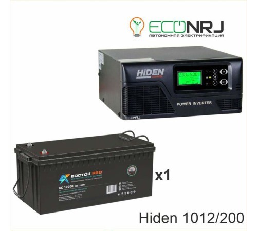 ИБП Hiden Control HPS20-1012 + Аккумуляторная батарея ВОСТОК PRO СХ-12200