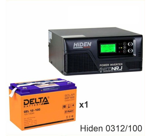 ИБП Hiden Control HPS20-0312 + Аккумуляторная батарея Delta GEL 12-100