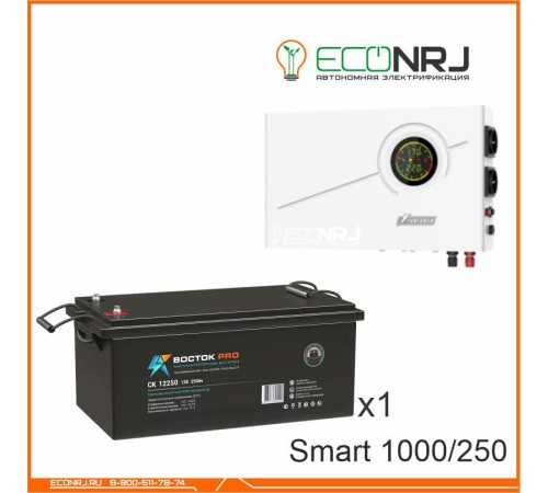 ИБП Powerman Smart 1000 INV + Аккумуляторная батарея ВОСТОК PRO СК-12250