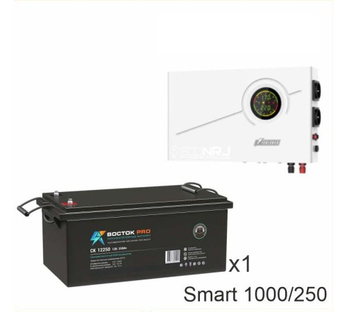 ИБП Powerman Smart 1000 INV + Аккумуляторная батарея ВОСТОК PRO СК-12250