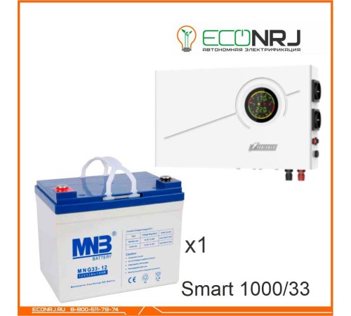 ИБП Powerman Smart 1000 INV + Аккумуляторная батарея MNB MNG33-12