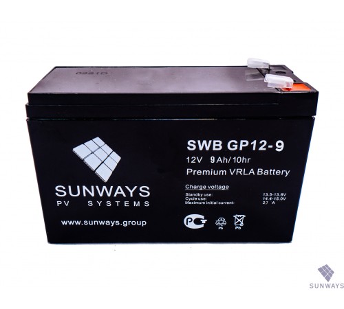 Аккумуляторная батарея SUNWAYS GP 12-9