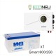 ИБП Powerman Smart 800 INV + Аккумуляторная батарея MNB MNG250-12