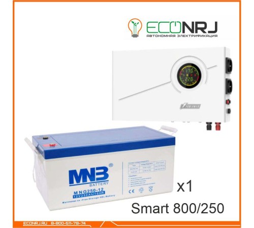 ИБП Powerman Smart 800 INV + Аккумуляторная батарея MNB MNG250-12