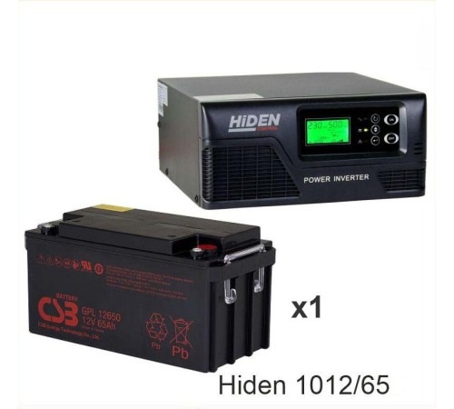 ИБП Hiden Control HPS20-1012 + Аккумуляторная батарея CSB GPL12650