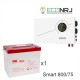 ИБП Powerman Smart 800 INV + Аккумуляторная батарея MNB MМ75-12