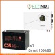 ИБП Powerman Smart 1000 INV + Аккумуляторная батарея CSB GPL12880