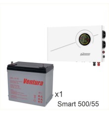 ИБП Powerman Smart 500 INV + Ventura GPL 12-55