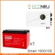 ИБП Powerman Smart 1000 INV + Аккумуляторная батарея ETALON FORS 12100