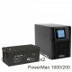 ИБП POWERMAN ONLINE 1000 Plus + Аккумуляторная батарея ВОСТОК PRO СК-12200