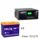 ИБП Hiden Control HPS20-1012 + Аккумуляторная батарея Delta GX 12-75