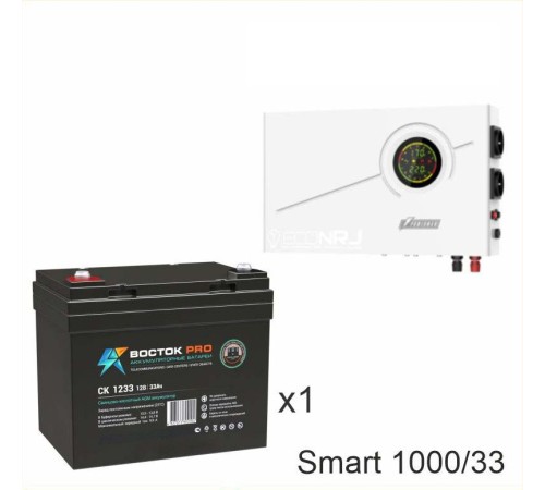 ИБП Powerman Smart 1000 INV + Аккумуляторная батарея ВОСТОК PRO СК-1233