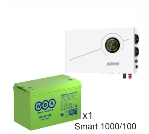 ИБП Powerman Smart 1000 INV + Аккумуляторная батарея WBR GPL121000