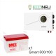 ИБП Powerman Smart 500 INV + Аккумуляторная батарея MNB MМ100-12