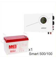 ИБП Powerman Smart 500 INV + MNB MМ100-12