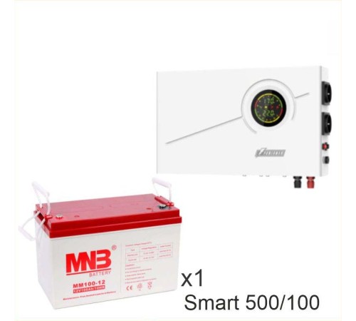 ИБП Powerman Smart 500 INV + Аккумуляторная батарея MNB MМ100-12