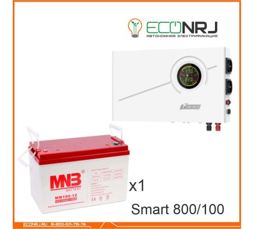 ИБП Powerman Smart 800 INV + Аккумуляторная батарея MNB MМ100-12