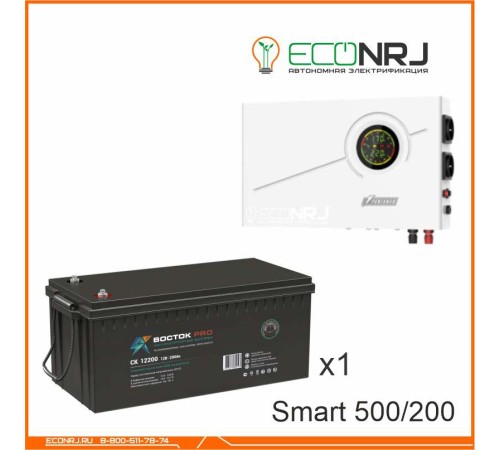 ИБП Powerman Smart 500 INV + Аккумуляторная батарея ВОСТОК PRO СК-12200