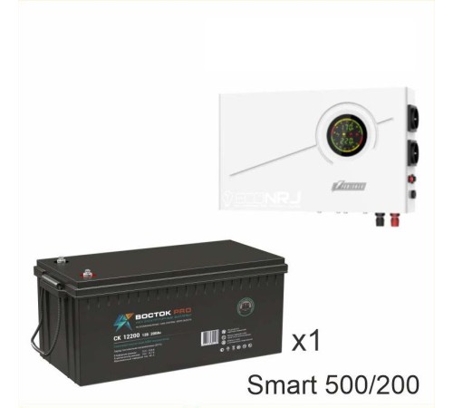 ИБП Powerman Smart 500 INV + Аккумуляторная батарея ВОСТОК PRO СК-12200