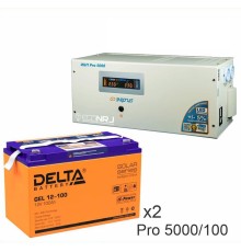 Энергия PRO-5000 + Аккумуляторная батарея Delta GEL 12-100