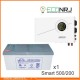 ИБП Powerman Smart 500 INV + Аккумуляторная батарея LEOCH DJM12200