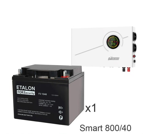 ИБП Powerman Smart 800 INV + Аккумуляторная батарея ETALON FS 1240