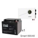 ИБП Powerman Smart 800 INV + Аккумуляторная батарея ETALON FS 1240