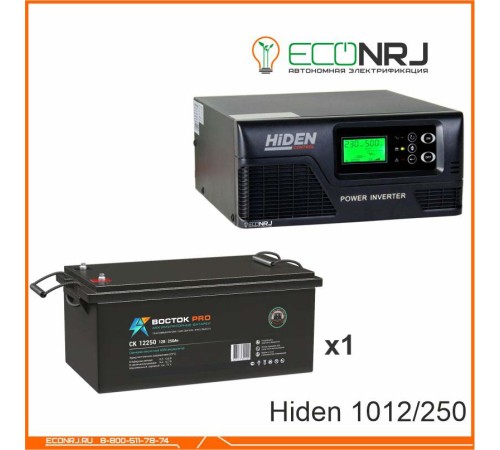 ИБП Hiden Control HPS20-1012 + Аккумуляторная батарея ВОСТОК PRO СК-12250