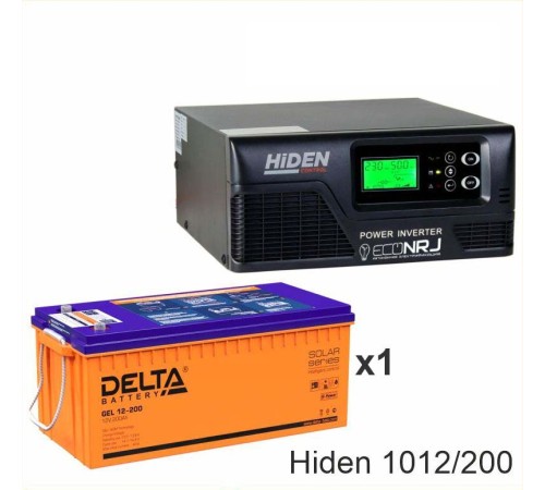 ИБП Hiden Control HPS20-1012 + Аккумуляторная батарея Delta GEL 12-200